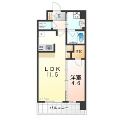 CASA REGULUS FUKUSHIMA NODAの物件間取画像